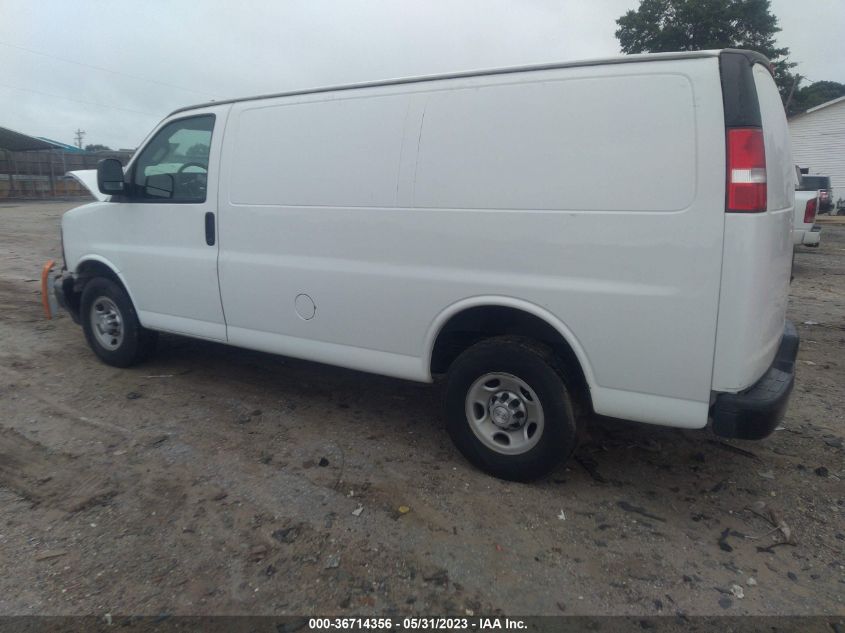 2017 CHEVROLET EXPRESS CARGO VAN - 1GCWGAFF7H1296096