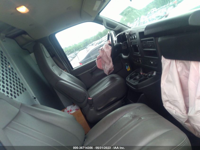 2017 CHEVROLET EXPRESS CARGO VAN - 1GCWGAFF7H1296096