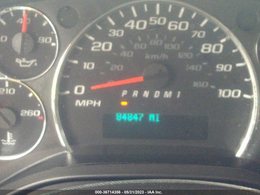 2017 CHEVROLET EXPRESS CARGO VAN - 1GCWGAFF7H1296096