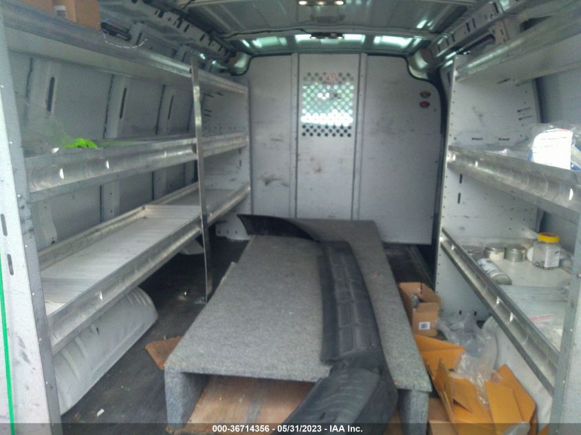 2017 CHEVROLET EXPRESS CARGO VAN - 1GCWGAFF7H1296096