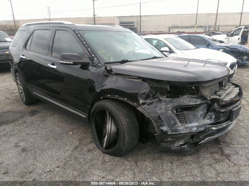 2019 FORD EXPLORER LIMITED - 1FM5K7F8XKGB11747