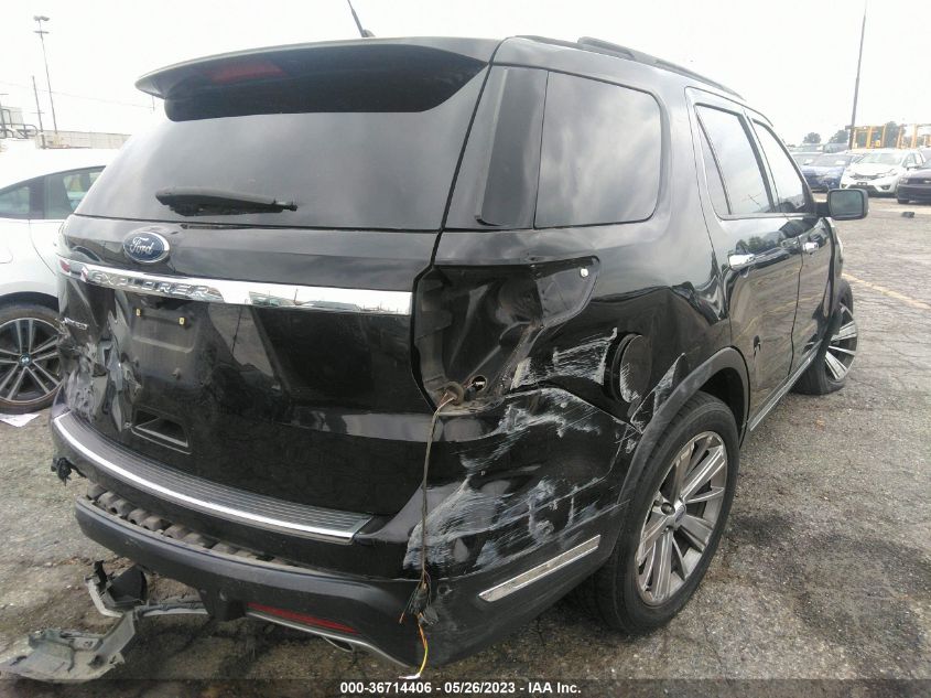 2019 FORD EXPLORER LIMITED - 1FM5K7F8XKGB11747