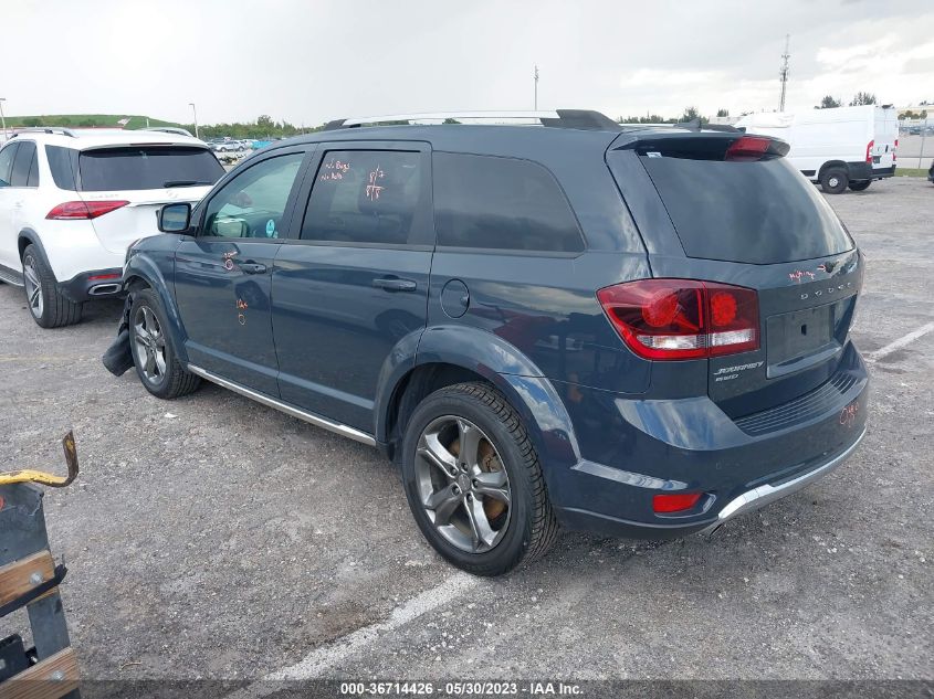2017 DODGE JOURNEY CROSSROAD PLUS - 3C4PDDGG8HT703762