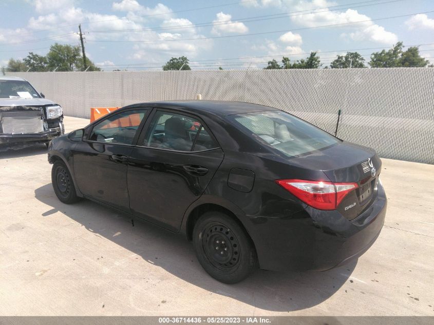 2014 TOYOTA COROLLA L/LE/S/S PLUS/LE PLUS - 5YFBURHEXEP158862