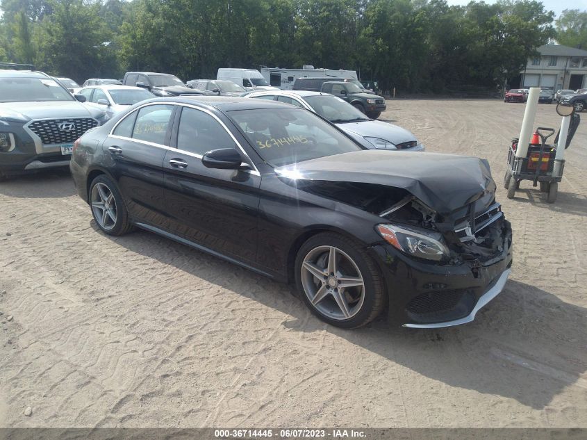 2016 MERCEDES-BENZ C-CLASS C 300 - 55SWF4KB4GU157653