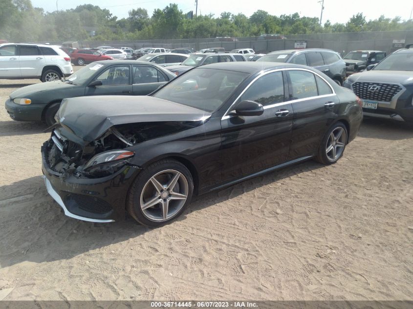 2016 MERCEDES-BENZ C-CLASS C 300 - 55SWF4KB4GU157653
