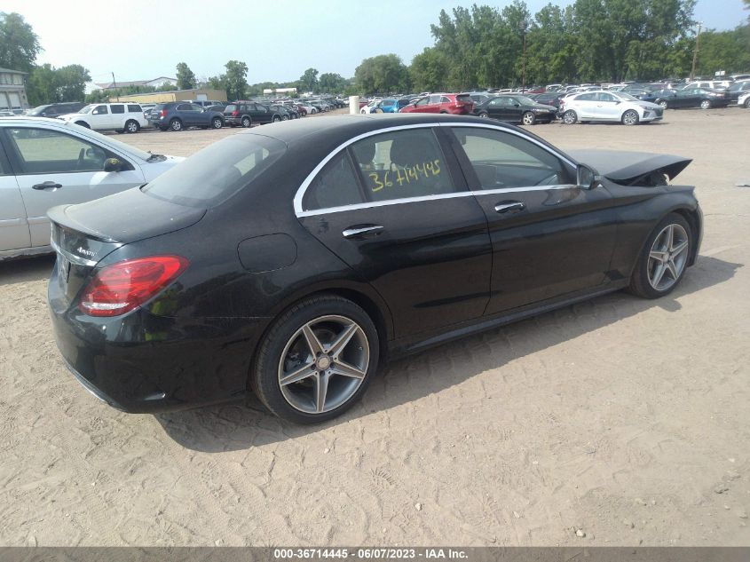2016 MERCEDES-BENZ C-CLASS C 300 - 55SWF4KB4GU157653