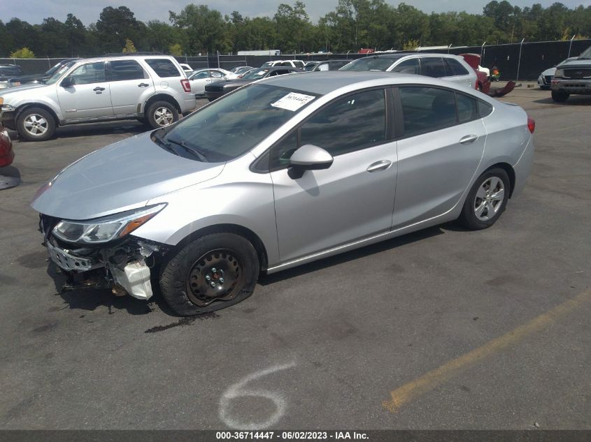 2017 CHEVROLET CRUZE LS - 1G1BC5SMXH7193993