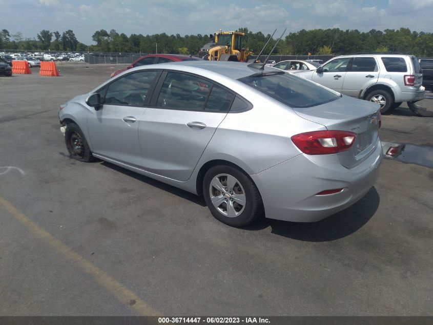2017 CHEVROLET CRUZE LS - 1G1BC5SMXH7193993