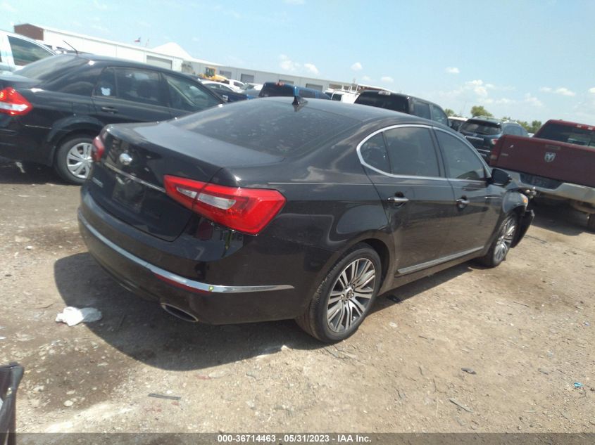 2014 KIA CADENZA PREMIUM KNALN4D78E5145257