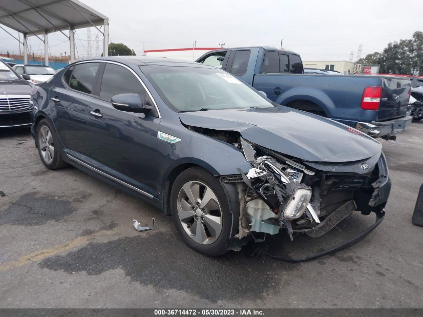 2014 KIA OPTIMA HYBRID HYBRID - KNAGN4AD4E5063800