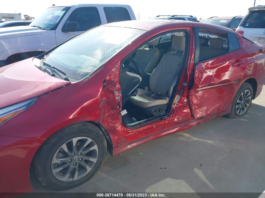2021 TOYOTA PRIUS L - JTDKAMFU9M3132296