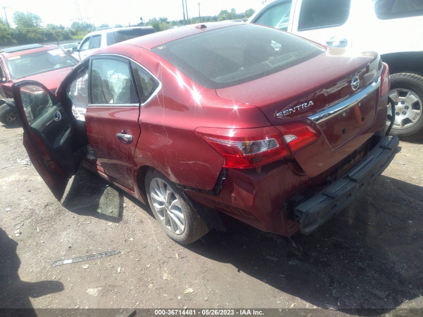 2019 NISSAN SENTRA SV - 3N1AB7AP2KY317485