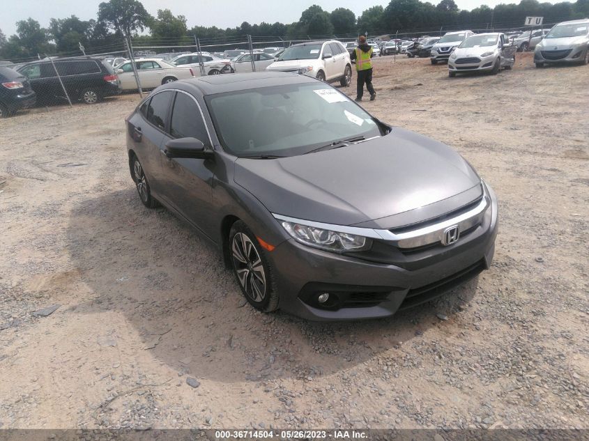2018 HONDA CIVIC SEDAN EX-T - JHMFC1F30JX038036