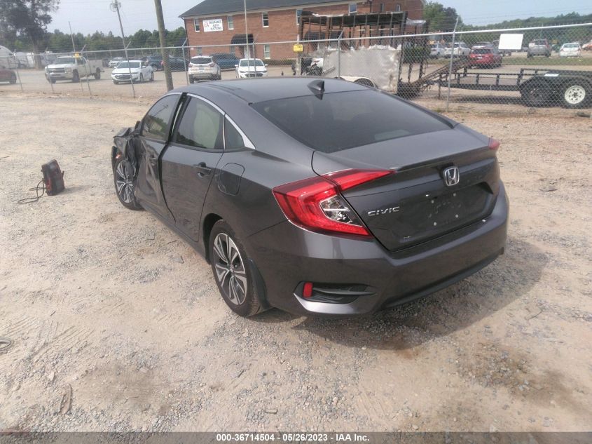 2018 HONDA CIVIC SEDAN EX-T - JHMFC1F30JX038036