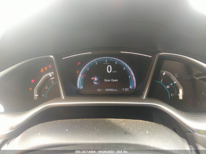 2018 HONDA CIVIC SEDAN EX-T - JHMFC1F30JX038036