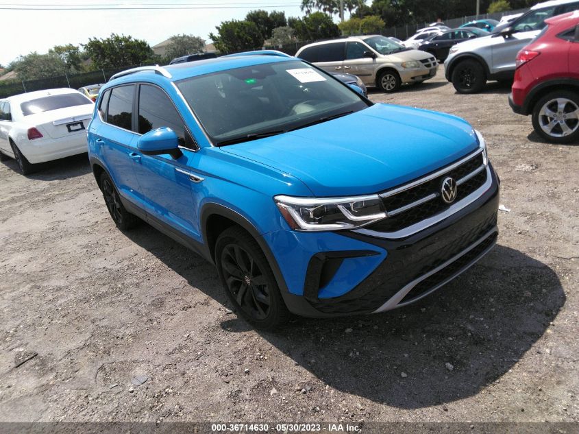 2022 VOLKSWAGEN TAOS SEL - 3VV1X7B23NM005545