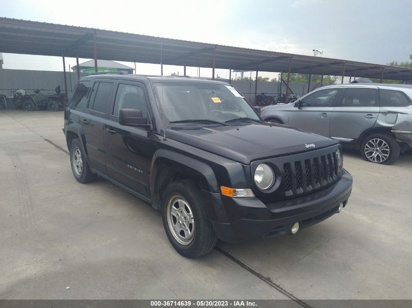 2015 JEEP PATRIOT SPORT - 1C4NJPBA0FD138527