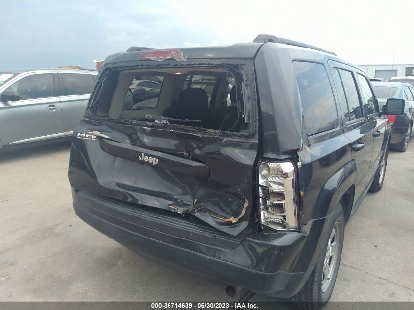 2015 JEEP PATRIOT SPORT - 1C4NJPBA0FD138527