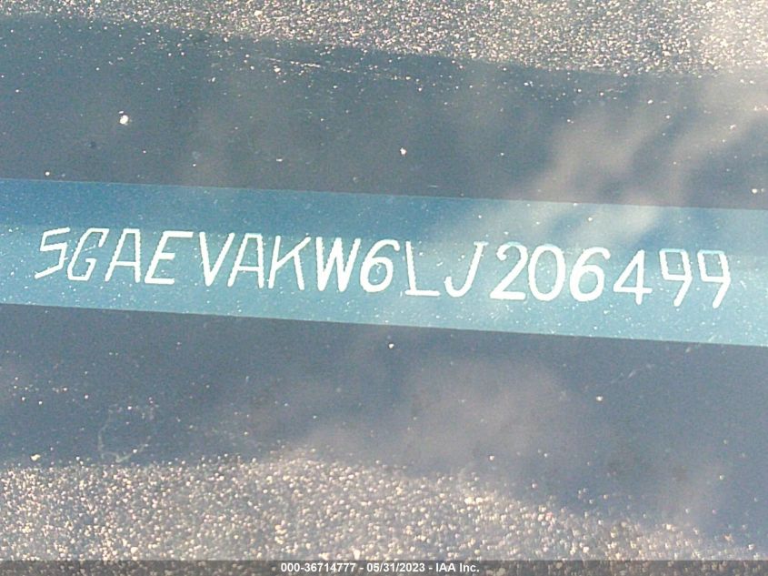 2020 BUICK ENCLAVE ESSENCE - 5GAEVAKW6LJ206499