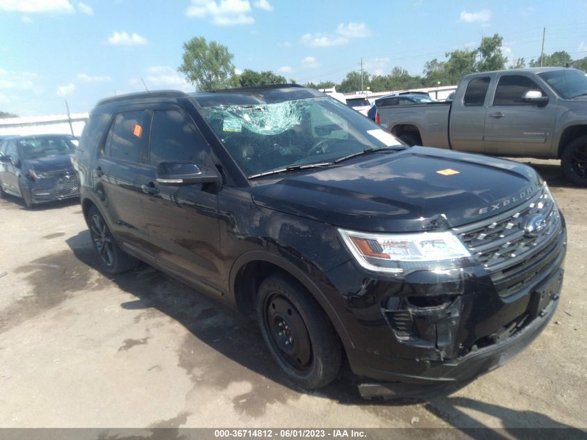 2018 FORD EXPLORER XLT - 1FM5K7D88JGB30296