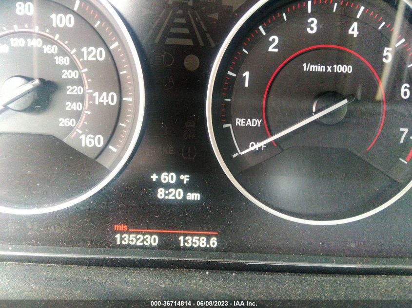 2013 BMW 3 SERIES 335I XDRIVE - WBA3B9G52DNP39552