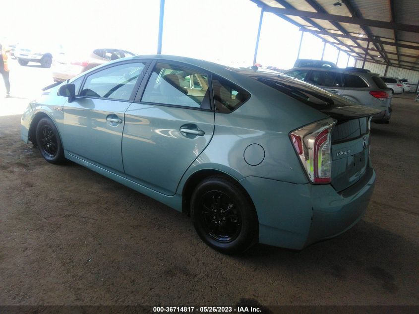 2015 TOYOTA PRIUS FOUR - JTDKN3DU0F1914163