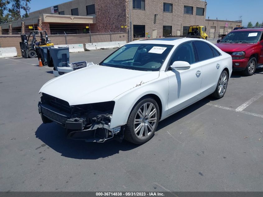 2014 AUDI A8 3.0T WAUAGAFD0EN009644