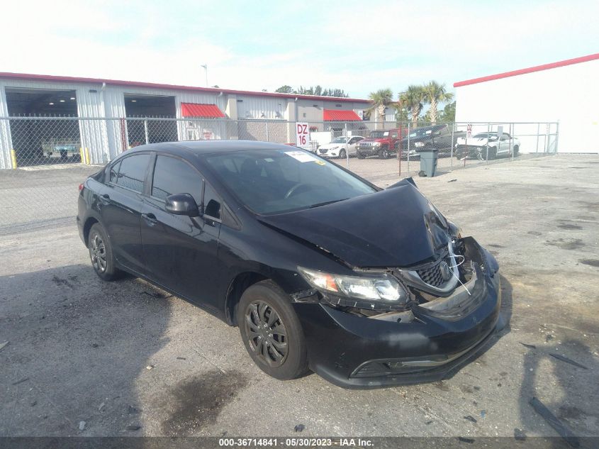 2013 HONDA CIVIC SDN LX - 19XFB2F56DE034458