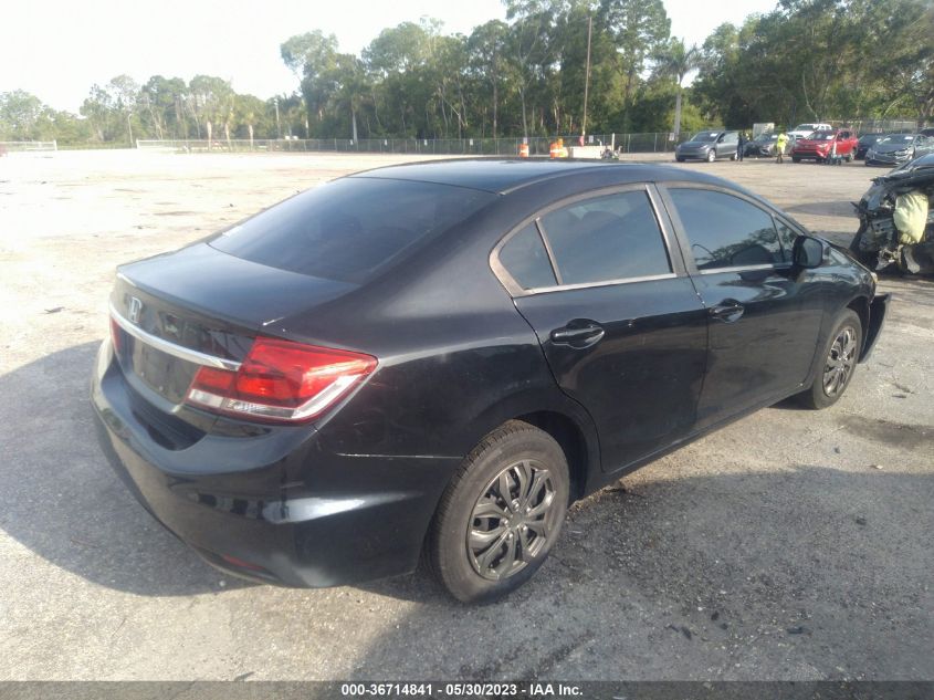 2013 HONDA CIVIC SDN LX - 19XFB2F56DE034458