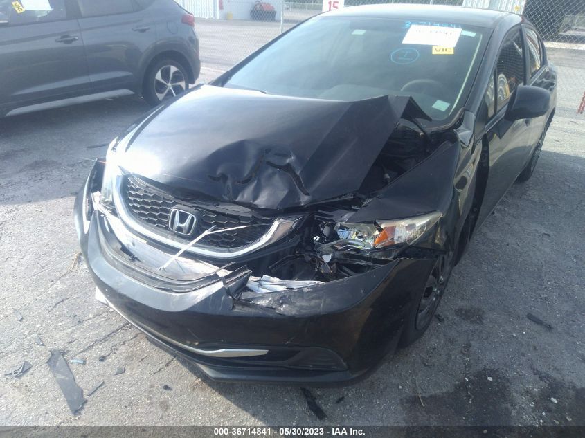 2013 HONDA CIVIC SDN LX - 19XFB2F56DE034458