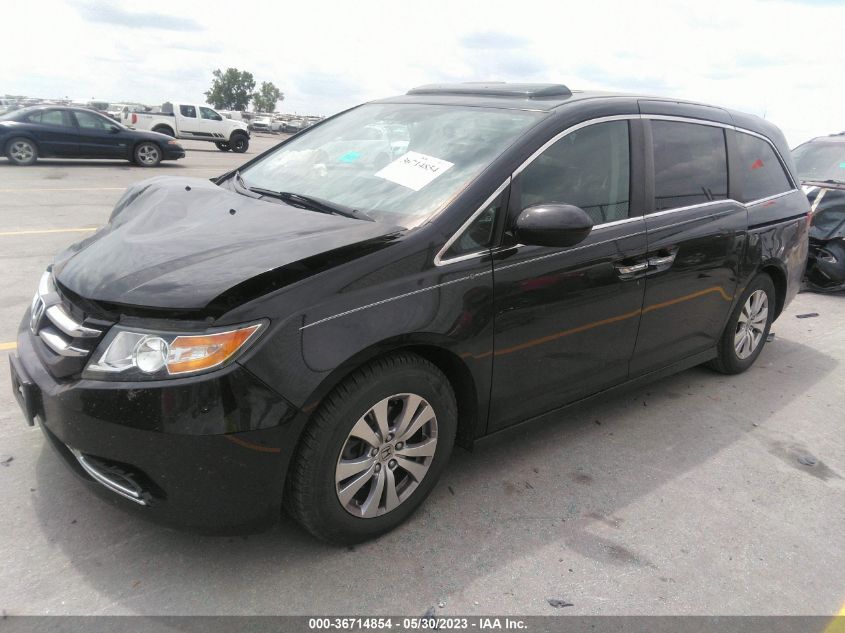 2014 HONDA ODYSSEY EX-L - 5FNRL5H60EB065086