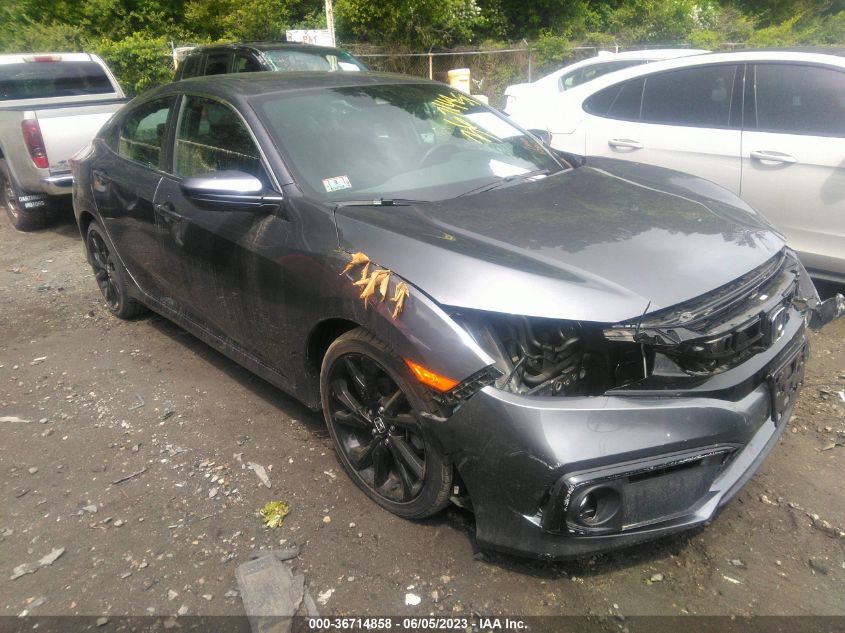 2019 HONDA CIVIC SEDAN SPORT - 2HGFC2E80KH518301