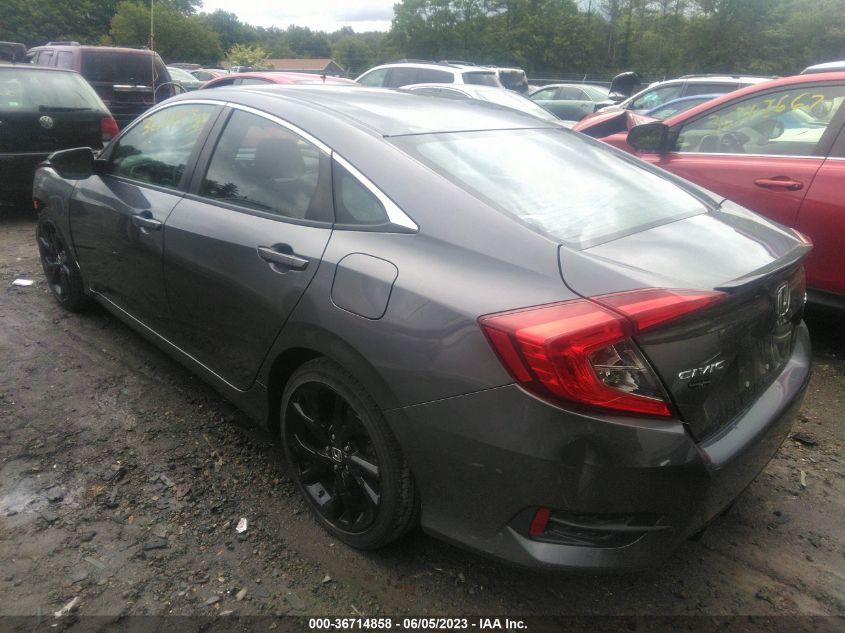 2019 HONDA CIVIC SEDAN SPORT - 2HGFC2E80KH518301