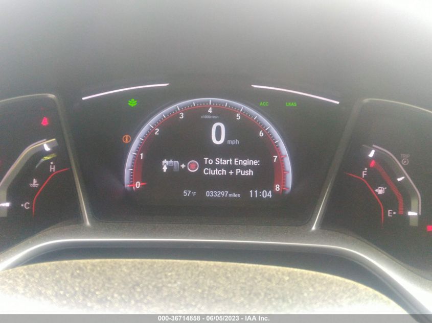2019 HONDA CIVIC SEDAN SPORT - 2HGFC2E80KH518301