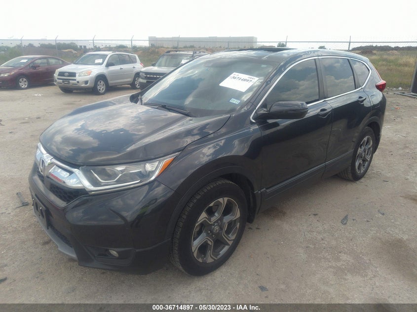 VIN 5J6RW1H87KA046616 2019 HONDA CR-V EX-L
