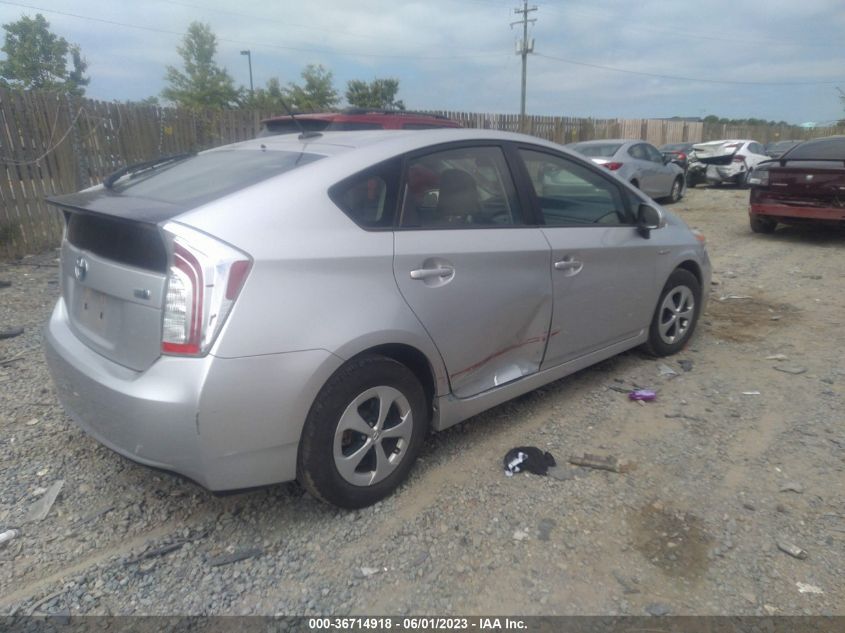 2013 TOYOTA PRIUS ONE/TWO/THREE/FOUR/FIVE - JTDKN3DU2D1730856