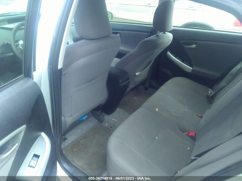 2013 TOYOTA PRIUS ONE/TWO/THREE/FOUR/FIVE - JTDKN3DU2D1730856