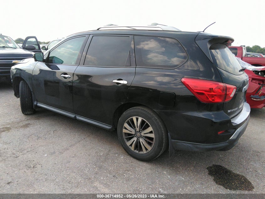 VIN 5N1DR2MN8HC619251 2017 NISSAN PATHFINDER SL