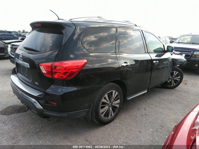 VIN 5N1DR2MN8HC619251 2017 NISSAN PATHFINDER SL