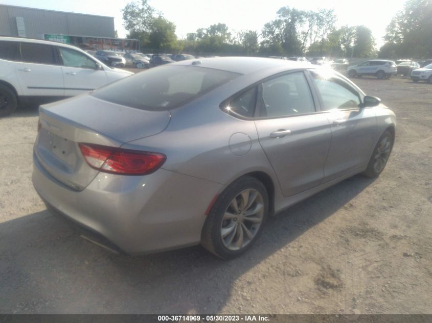 2016 CHRYSLER 200 S - 1C3CCCBB6GN111593