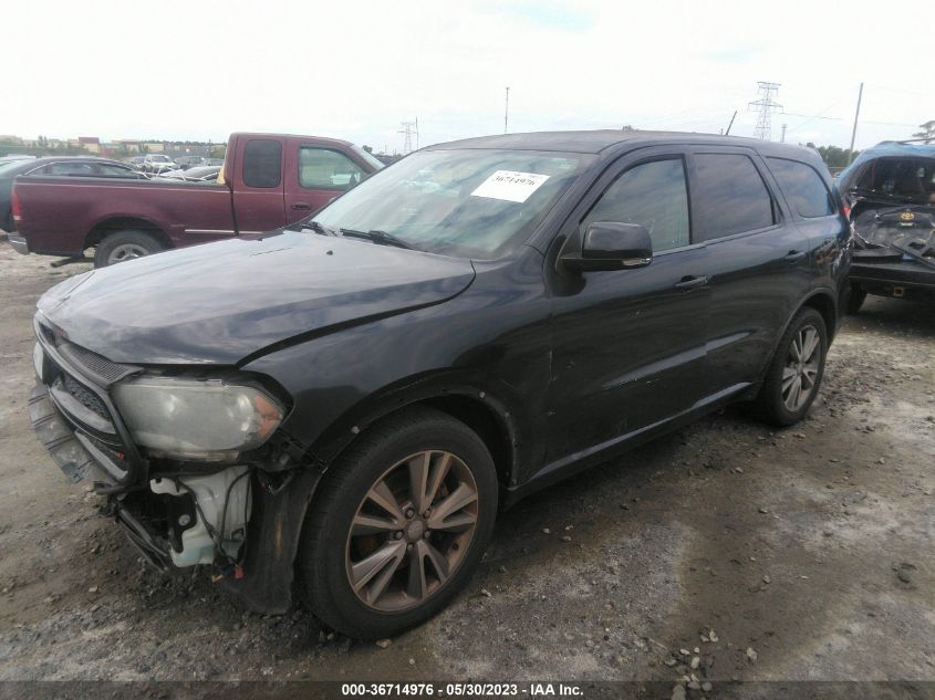 2013 DODGE DURANGO R/T - 1C4SDHCT8DC584394