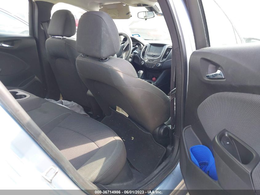 2017 CHEVROLET CRUZE LT - 1G1BE5SM5H7235772