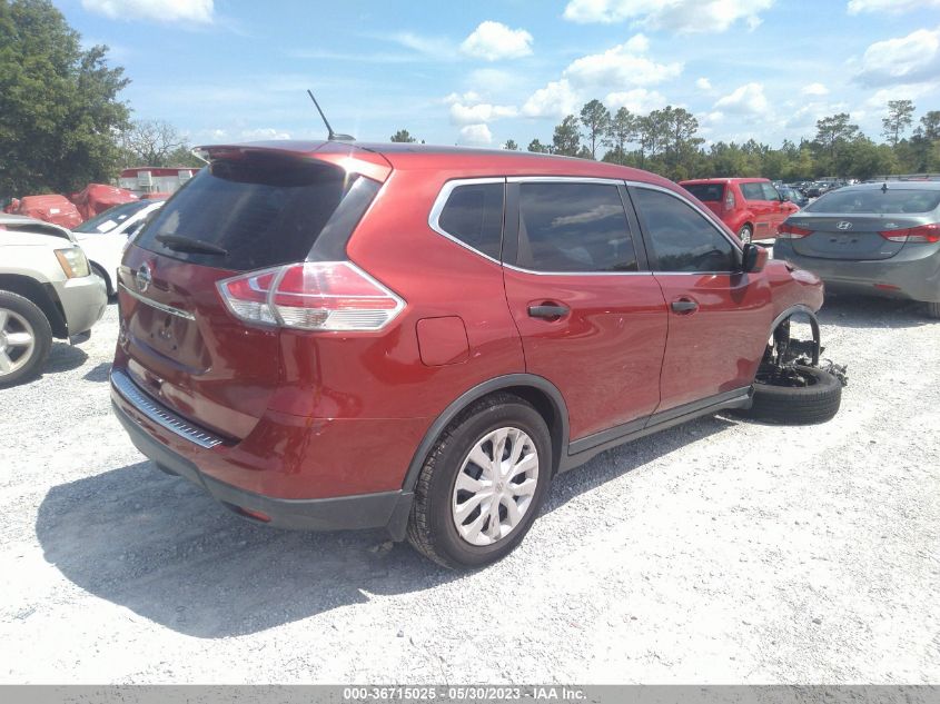 2016 NISSAN ROGUE S - KNMAT2MT0GP605021