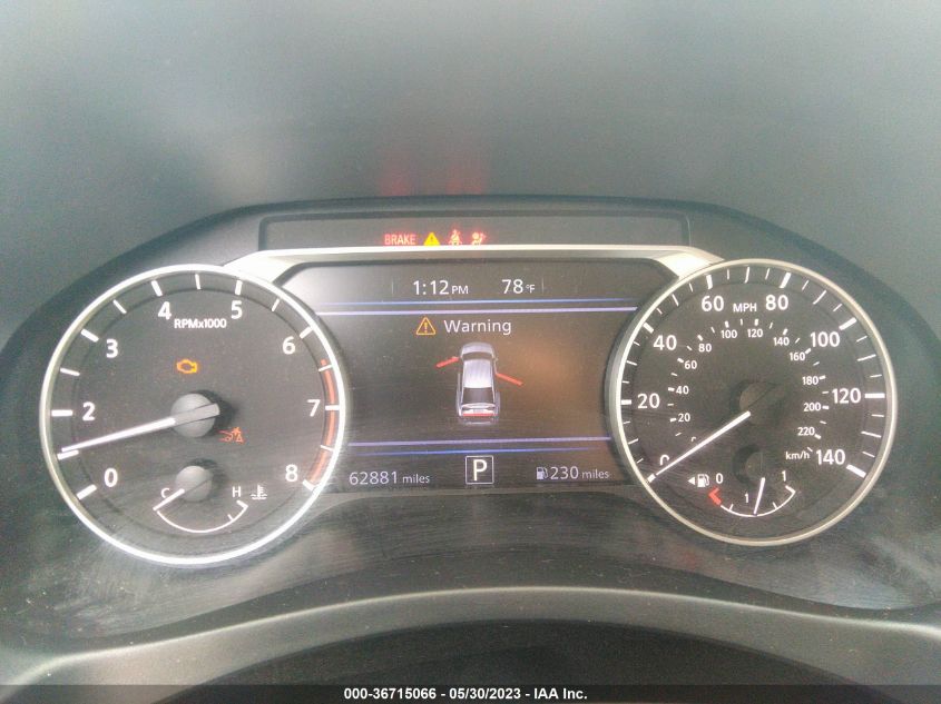 2020 NISSAN ALTIMA 2.5 SR - 1N4BL4CV3LC185443