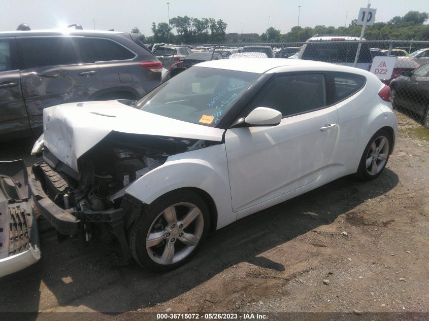 2015 HYUNDAI VELOSTER - KMHTC6AD4FU232722
