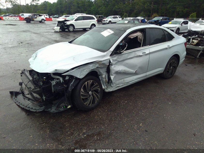 2019 VOLKSWAGEN JETTA SEL PREMIUM - 3VWGB7BU1KM133154