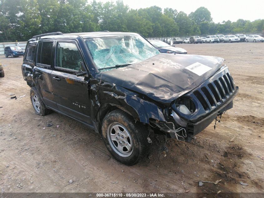 2013 JEEP PATRIOT SPORT - 1C4NJPBA0DD265291