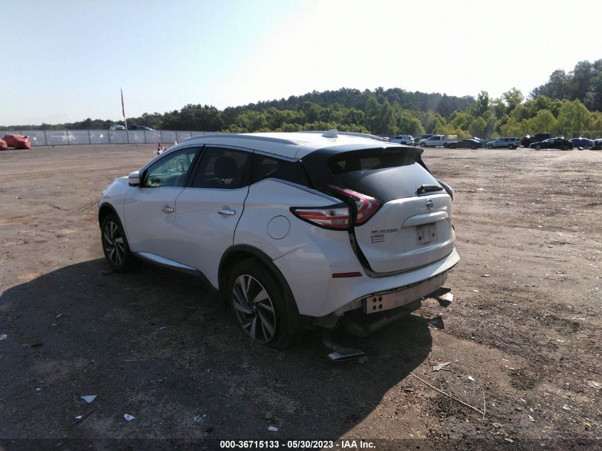 2017 NISSAN MURANO PLATINUM - 5N1AZ2MG7HN123690
