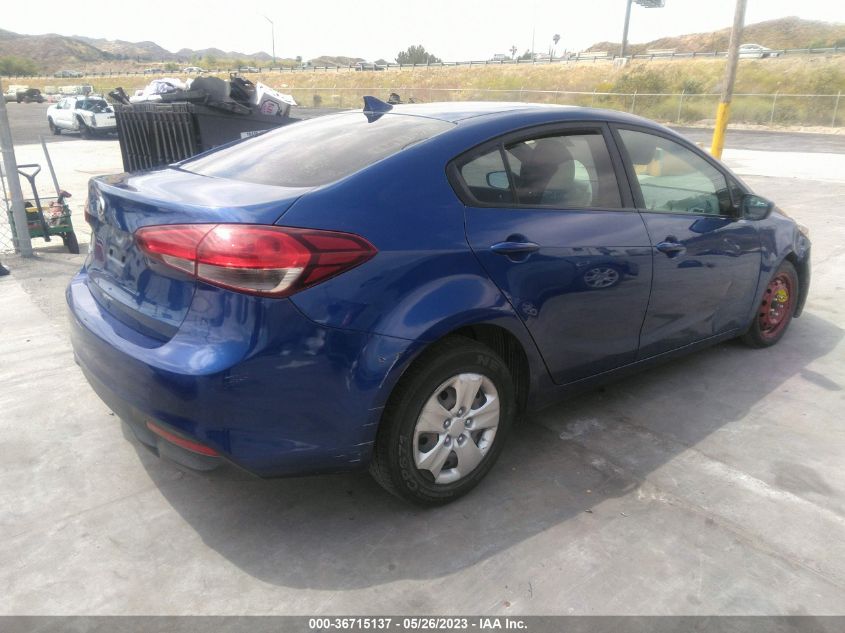 2017 KIA FORTE LX - 3KPFK4A74HE071180